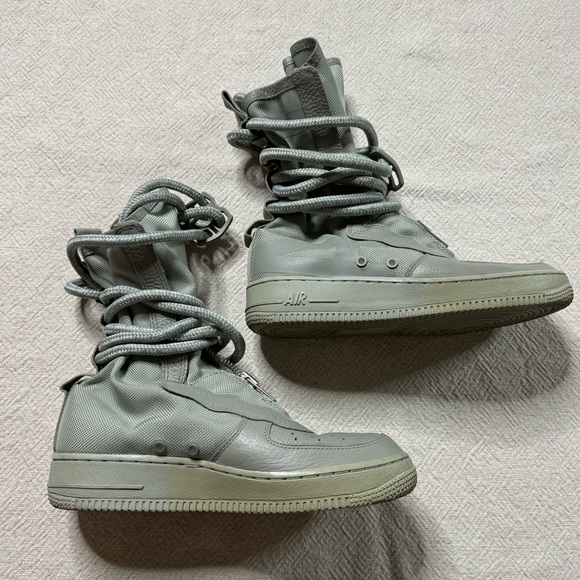 Nike SF Special Field Air Force 1 AF1 Hi Boot Desert Ochre 7.5 AA1128-201 - Picture 4 of 9